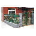 Villa courtyard aluminum art fence yard entrance door